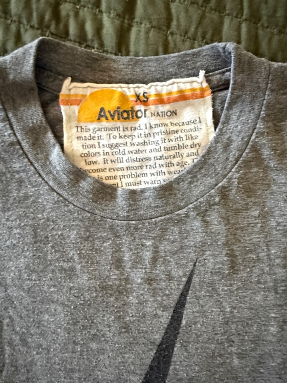 Aviator Nation Lightning Bolt Tee - Picture 2 of 3